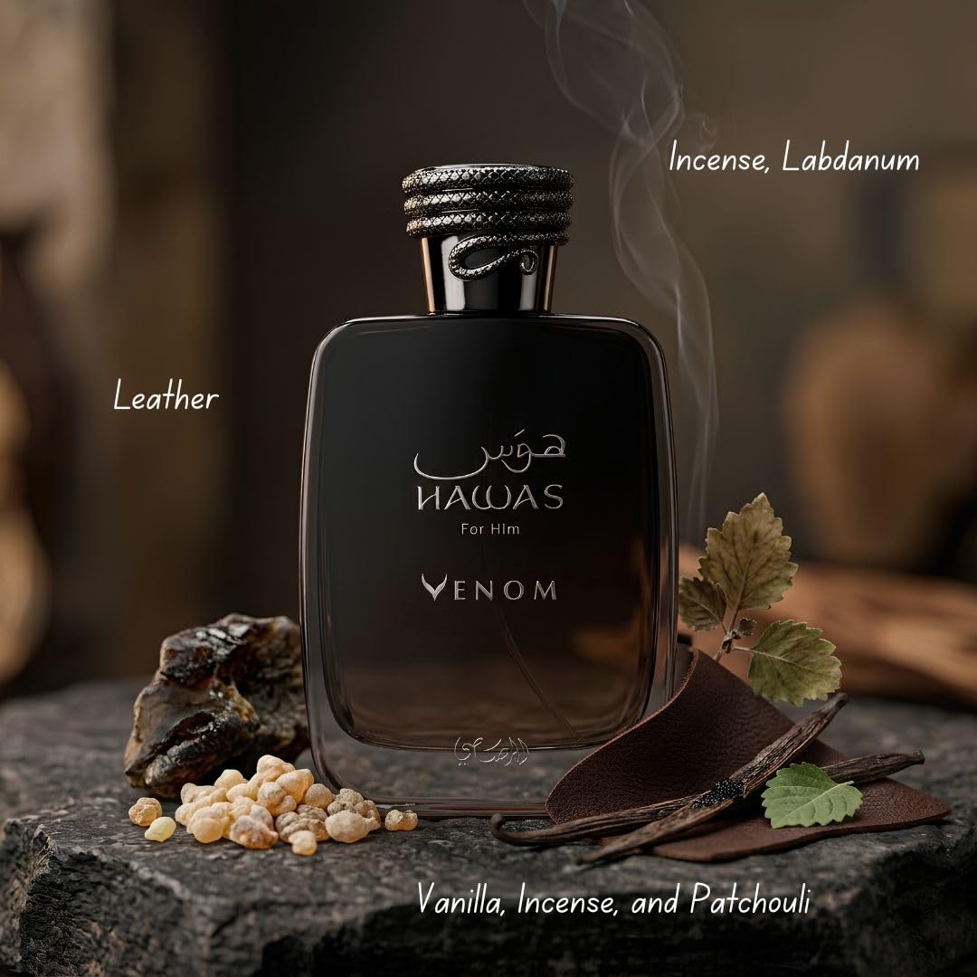 RASASI Hawas Venom for Men - 3.38 oz EDP Spray