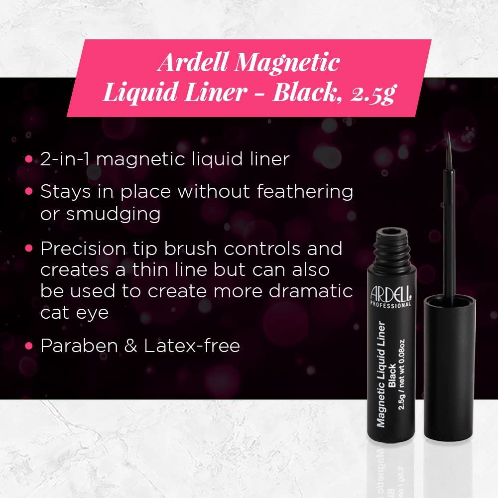 Ardell Magnetic Faux Mink Liquid Liner & Lash 817 Beauty & Personal Care Ardell