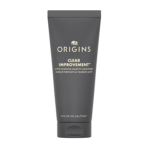 Origins Clear Improvement Active Charcoal Face Mask to Clear Pores | Clay Mask | Fragrance Free, 2.5 Fl Oz Beauty & Personal Care Origins