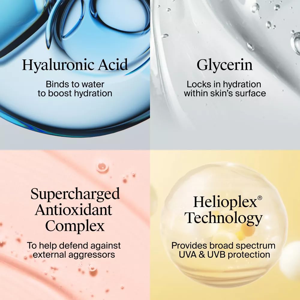 Neutrogena Hydro Boost Weightless Facial Moisturizer with Hyaluronic Acid - SPF 50 - Fragrance Free - 1.7 fl oz: Gel for Dry, Sensitive Skin White Beauty & Personal Care Neutrogena