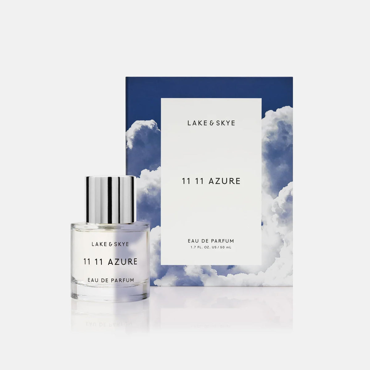 Lake & Skye 11 11 Azure Eau de Parfum, 1.7 fl oz (50 ml) - Aquatic, Floral, Skin Musk, Clean, Vegan, Paraben-Free, Cruelty-Free Beauty & Personal Care Lake & Skye