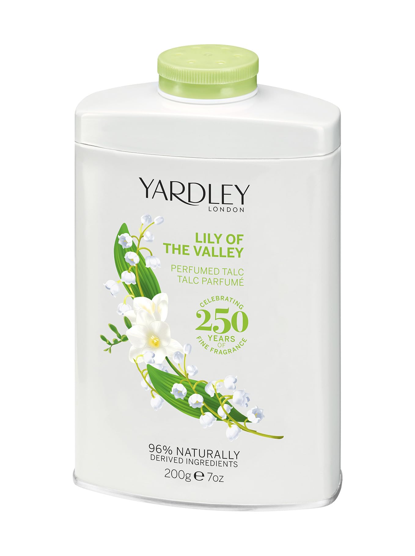 Yardley London Lily of the Valley Perfumed Talc 200g Beauty & Personal Care Yardley