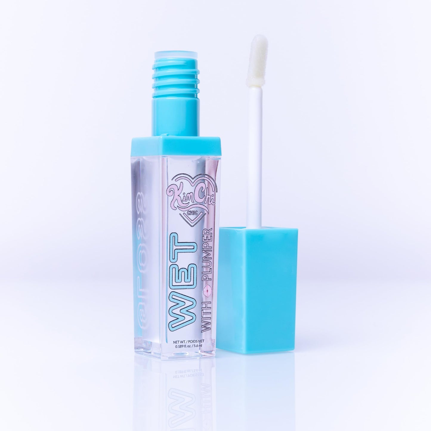 KimChiChic Beauty High Shine Wet Gloss Lip Plumping Lip Gloss, High Shine, Non-Sticky, Super Lightweight and Vegan Lip Gloss, Clear, 01 Manhattan Beauty & Personal Care Kimchi Chic