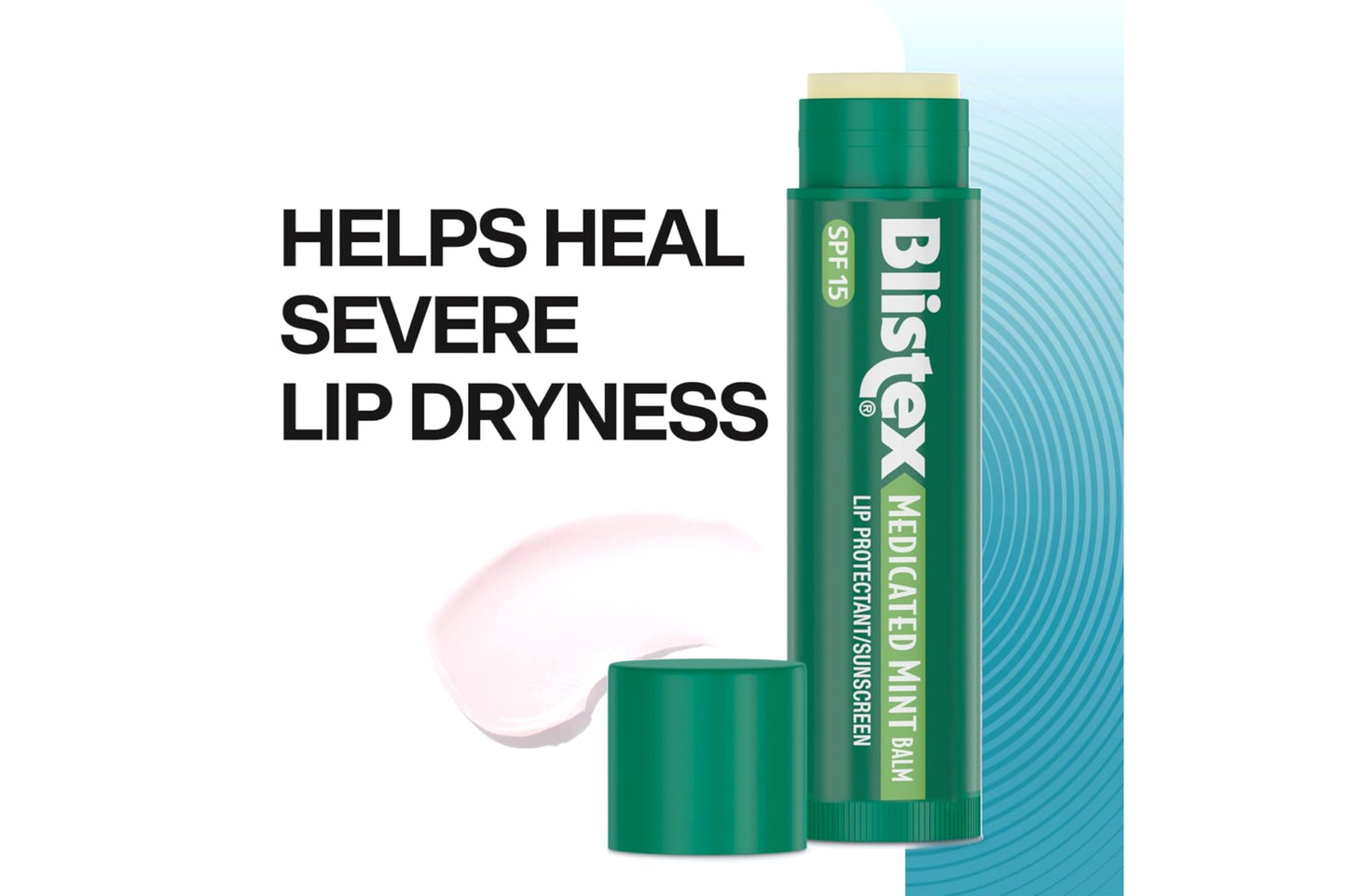 Blistex, Medicated Mint Balm, Lip Protectant/Sunscreen, SPF 15, .15 oz (4.25 g) - 2pc Beauty and Personal Care Blistex