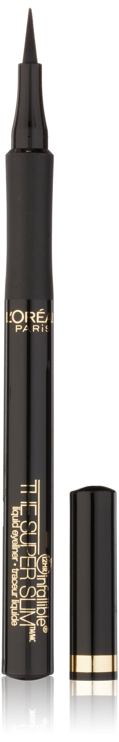 L'Oréal Paris The Super Slim Eyeliner by Infallible, Black, 0.034 Fluid Ounce