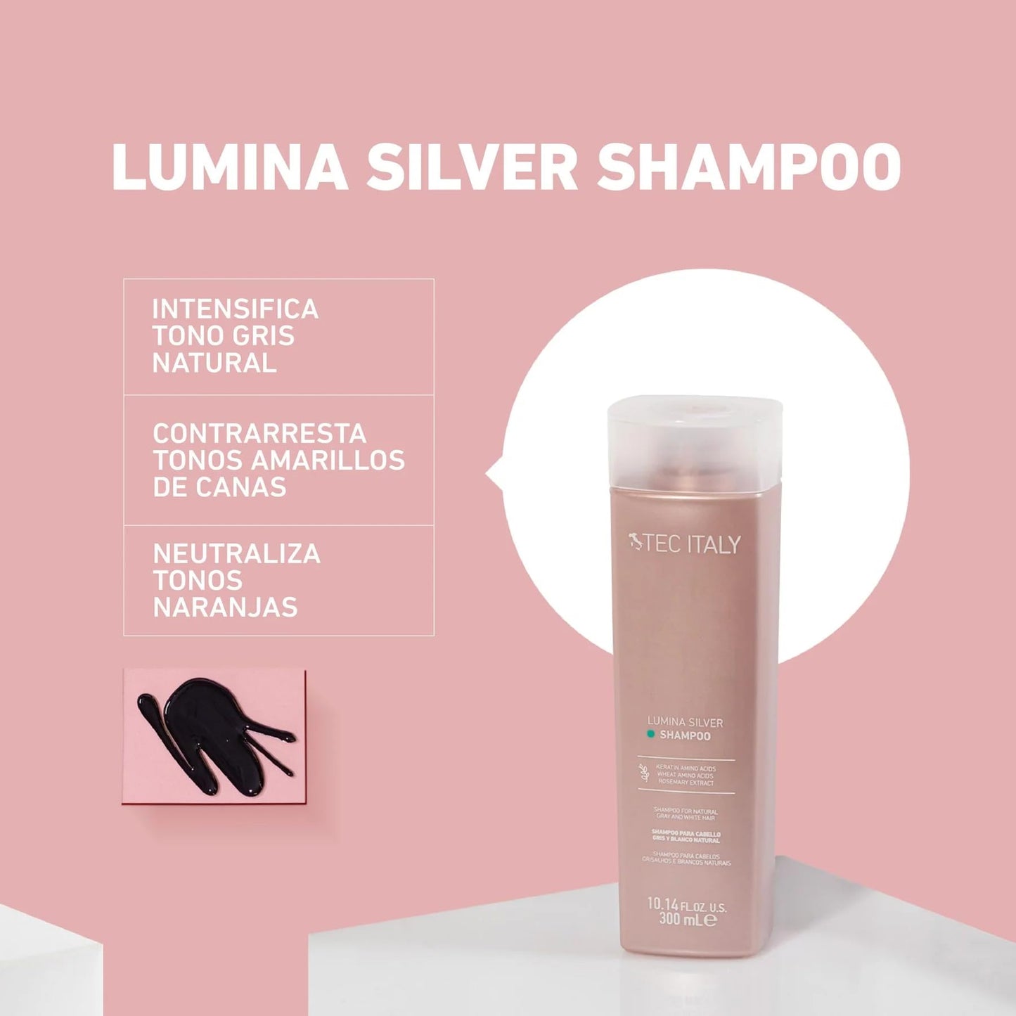 Tec Italy - Lumina Purple Shampoo, 10.1 oz Beauty & Personal Care Tec Italy