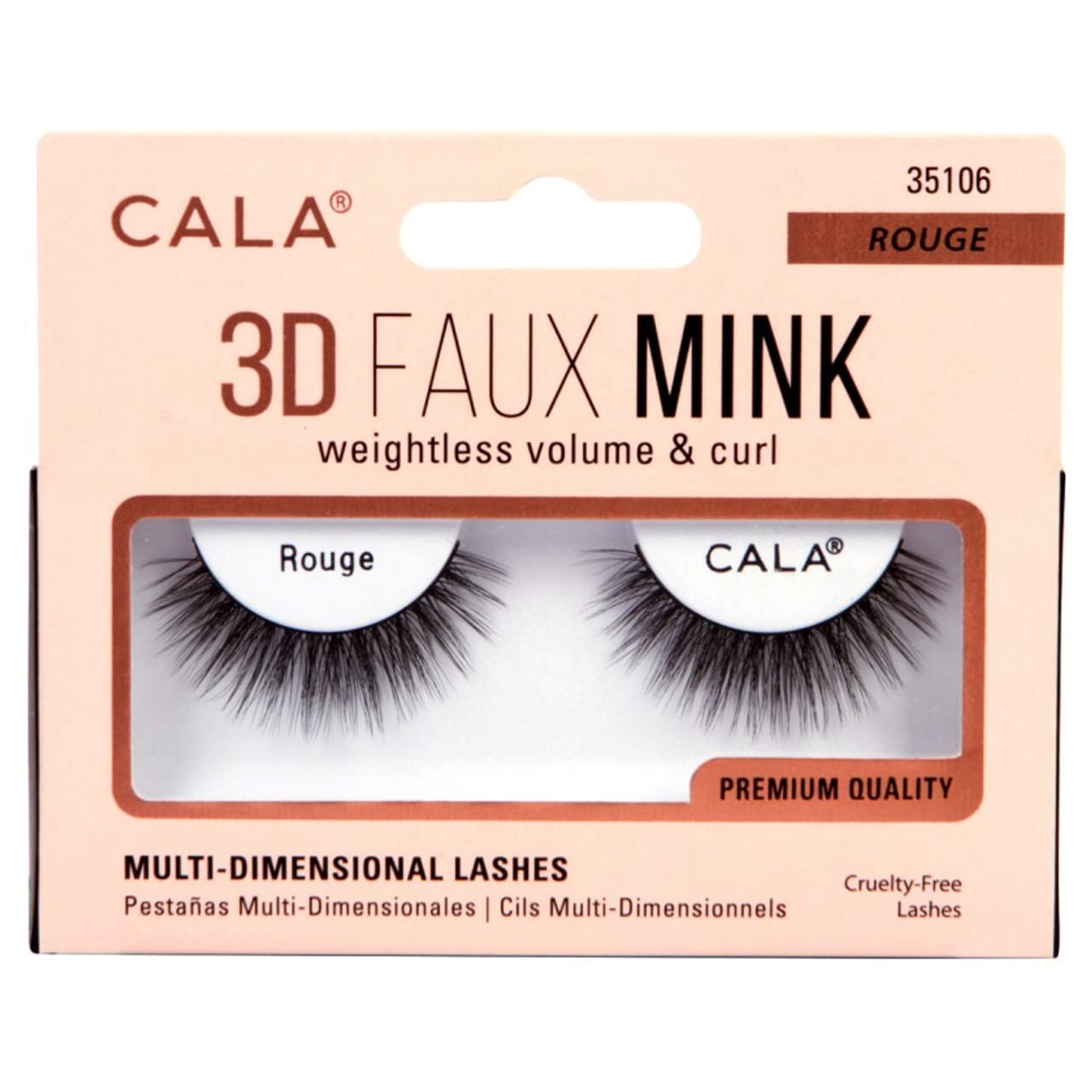 Cala 3D Faux Mink Lash Beauty & Personal Care Cala