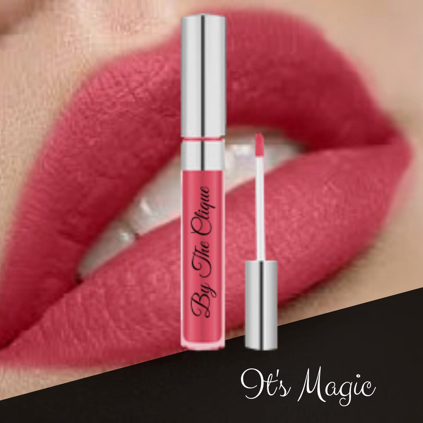 By The Clique Premium Long Lasting Matte Liquid Lipstick | Magenta | It's Magic… Beauty & Personal Care By The Clique