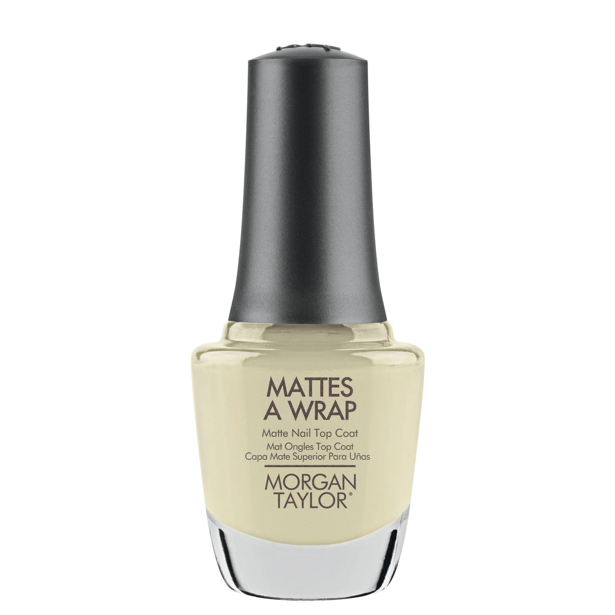 Morgan Taylor Mattes A Wrap Matte Nail Top Coat Lacquer Polish, 0.5 oz