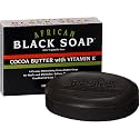 Madina African Black Soap Cocoa Butter with Vitamin E, 3.5 oz (Pack of 5) Beauty & Personal Care Madina