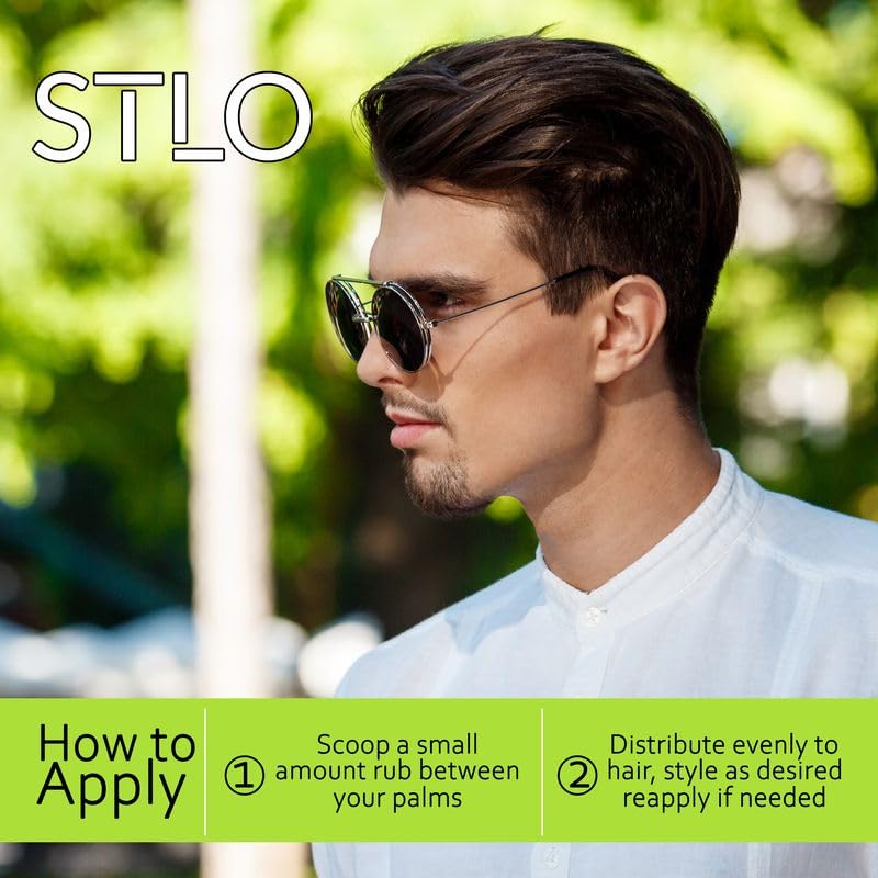 STLO Mattify Natural Finish Matte Paste - Medium to Strong Hold with No Shine - Styling Paste for Men Beauty & Personal Care STLO