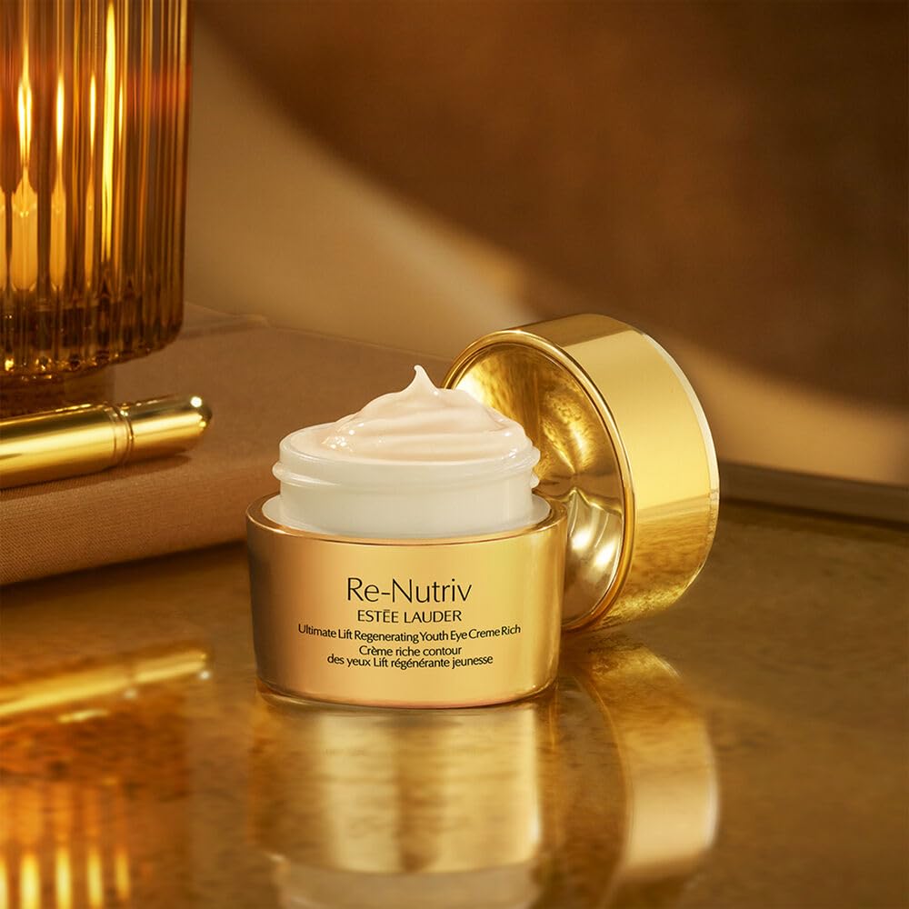 Estée Lauder Re-Nutriv Ultimate Lift Regenerating Youth Eye Cream Rich | Under Eye Cream for Dark Circles & Anti-Aging, 0.5 Ounce Beauty & Personal Care Estée Lauder