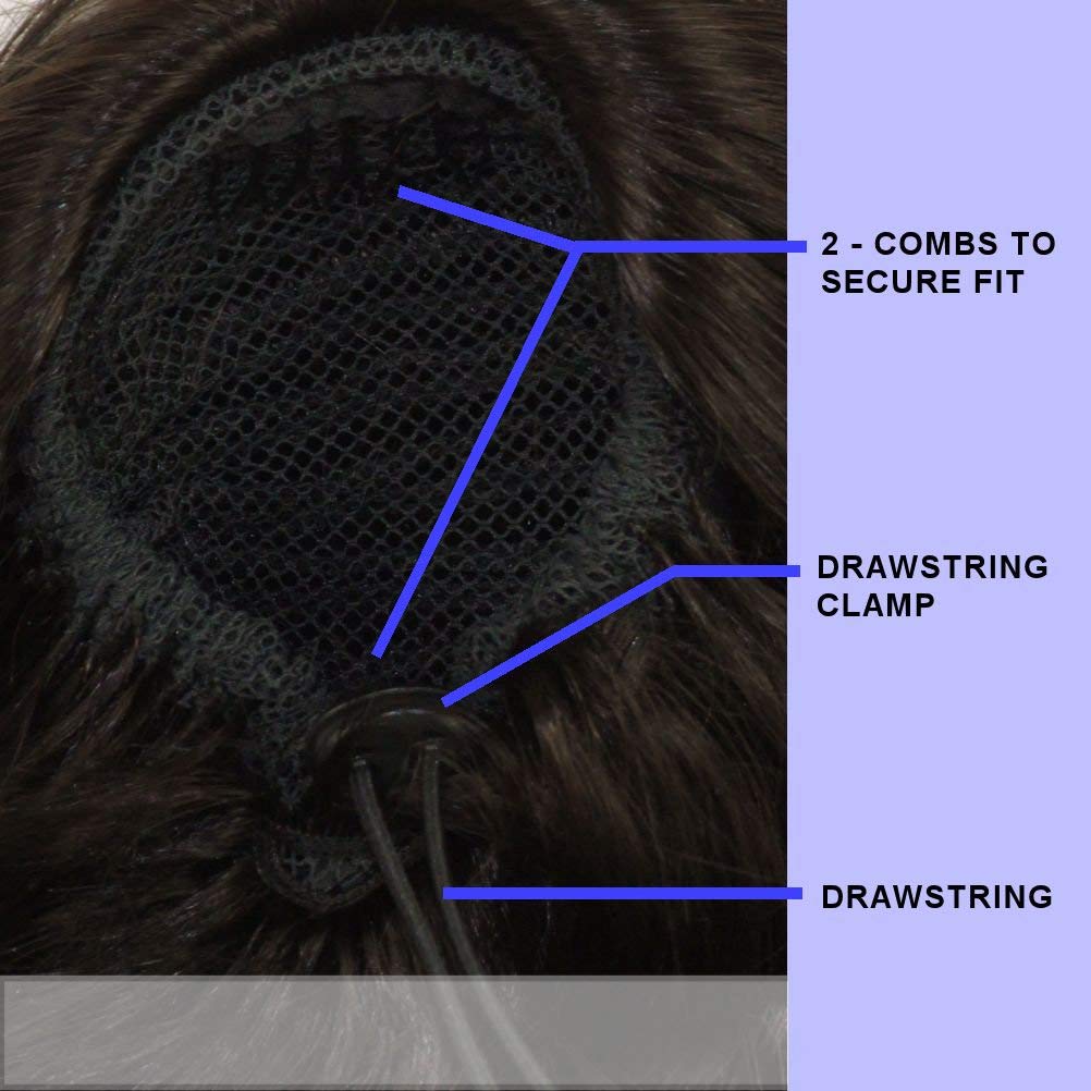 Foxy Silver (DS006 - Synthetic Ponytail in 1