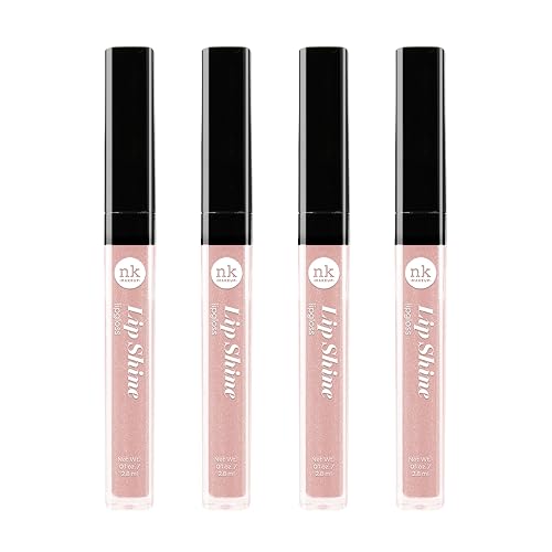 NICKA K NEW YORK Lip Shine, Cosmetics, vibrant colors, bright colors, shining lips, lip shine, long lasting (AMZ230) Beauty & Personal Care NICKA K NEW YORK