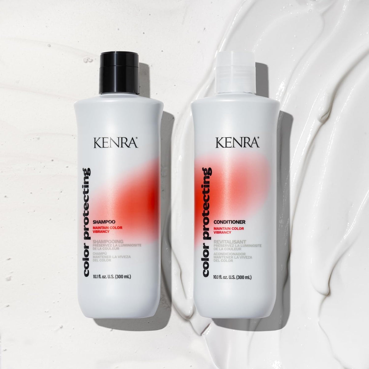 Kenra Color Protecting Shampoo & Conditioner Set |Color Safe | Maintain Over 95% Color Vibrancy Through 40 Washes |Enhances Shine | pH-balancing