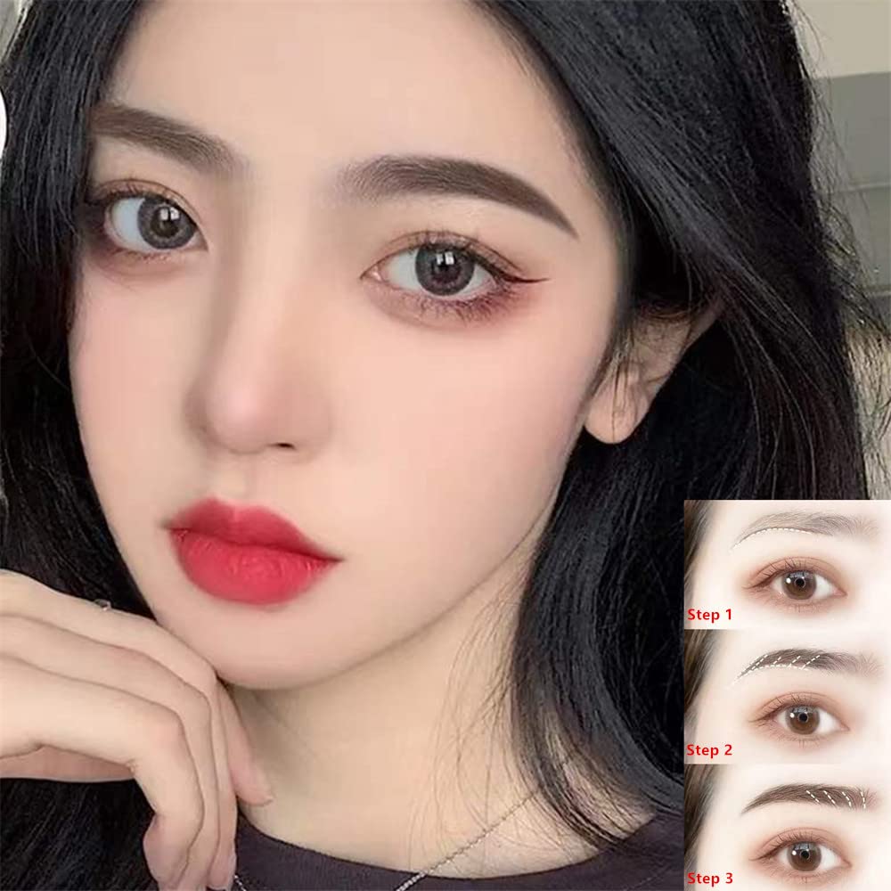 Go Ho 12 PCS Black Eyebrow Eyeliner Pencils,Sweatproof Eyebrow Pencil,Long-lasting Nice Color Eye Brow Gel Pen Makeup Brow Tint Sticks?Black? Beauty & Personal Care Go Ho