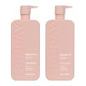 MONDAY HAIRCARE Smooth Shampoo + Conditioner Bathroom Set (2 Pack) 30oz Each for Frizzy, Coarse, and Curly Hair, Made from Coconut Oil, Shea Butter Beauty & Personal Care MONDAY HAIRCARE