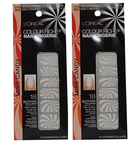 Pack of 2 L'Oreal Paris Colour Riche Nail Lingerie, Gellie Drops 710 Beauty & Personal Care L'Oreal Paris