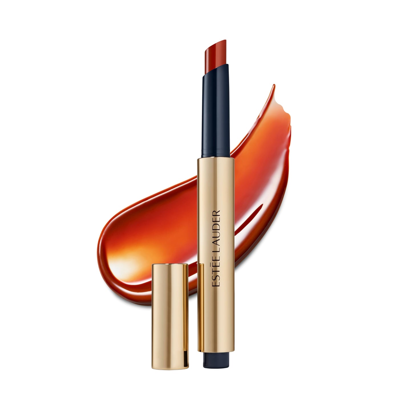 Estée Lauder Pure Color Melt-On Glosstick for Lips | Plumping & Moisturizing Lip Gloss, 890 Melted Tangerine Beauty & Personal Care Estée Lauder