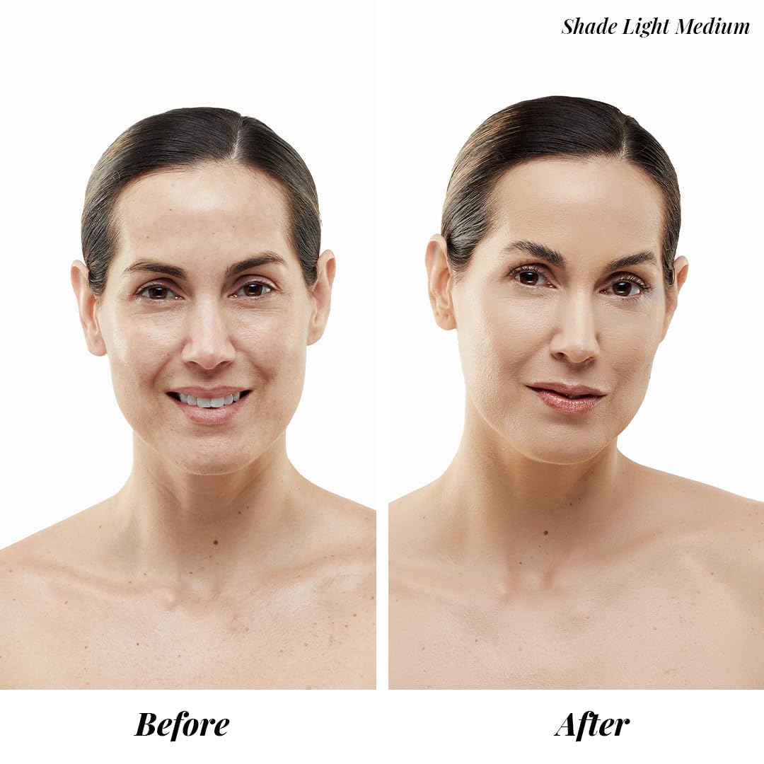 MagicMinerals AirBrush Foundation Set by Jerome Alexander - 3pc Set Includes Primer, Foundation and Kabuki Brush - Spray Makeup with Anti-aging Beauty & Personal Care Jerome Alexander