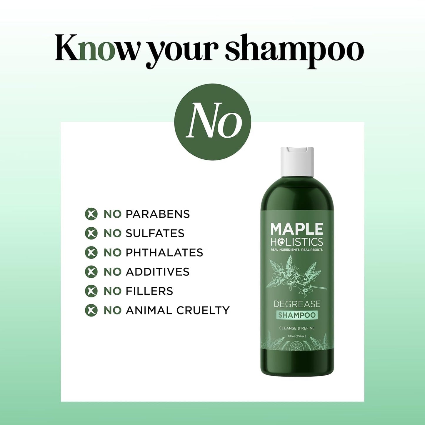Clarifying Shampoo for Build Up and Oily Hair - Deep Cleansing Shampoo with Rosemary - Refreshing Lemon for Greasy Hair & Jojoba Oil for Scalp Beauty & Personal Care Maple Holistics