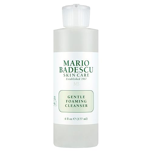 Mario Badescu Gentle Foaming Facial Cleanser, Deep Cleansing and Hydrating Face Wash for All Skin Types with Aloe Vera, Fermented Black Tea Beauty & Personal Care Mario Badescu