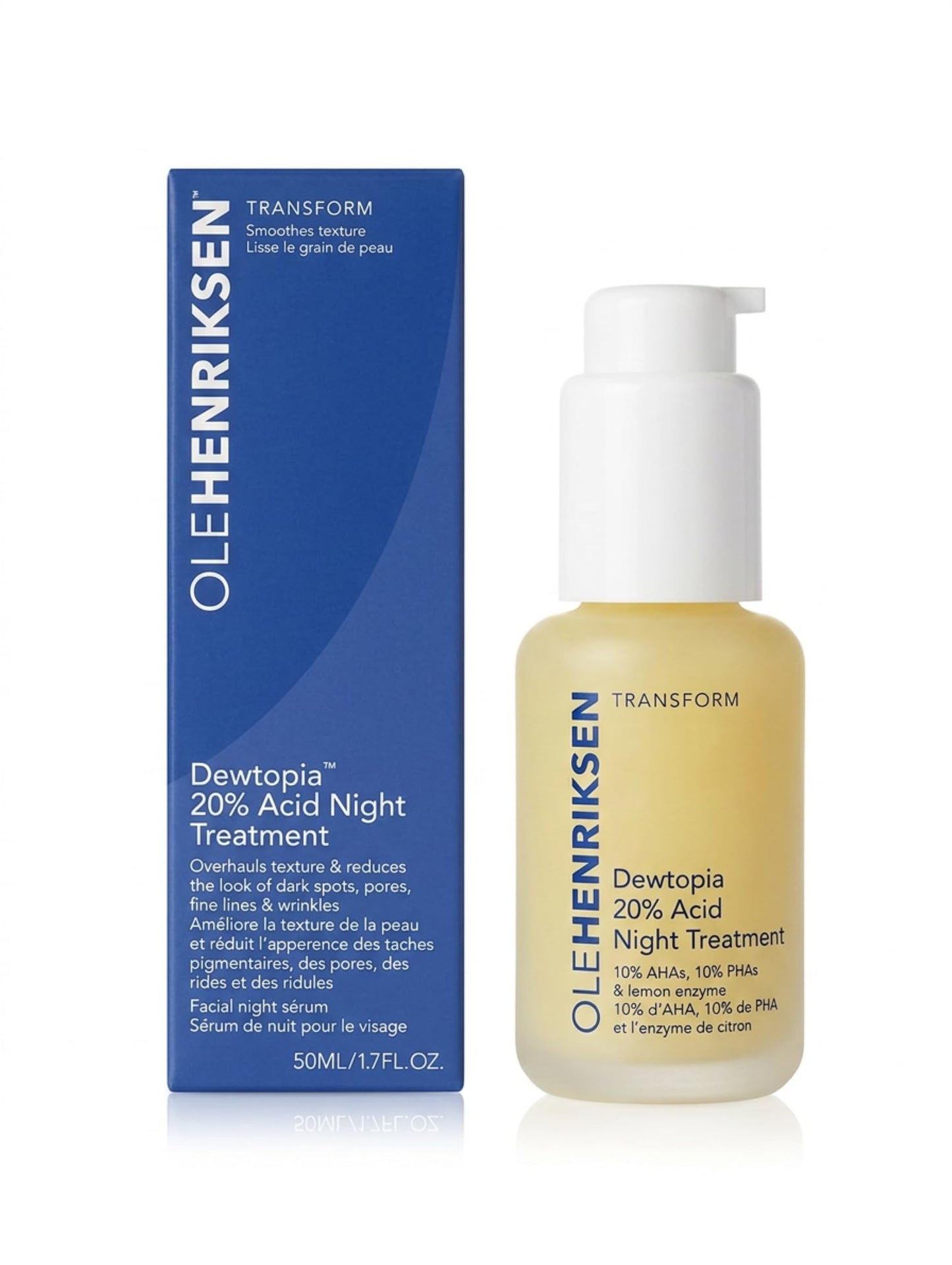 Ole Henriksen Dewtopia 20% Acid Night Treatment, Size Large 50 ml / 1.7 Fl Oz Beauty & Personal Care Ole Henriksen