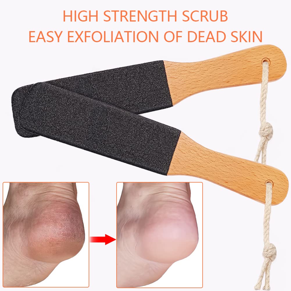 TOPMEET Foot File/Rasp,Exfoliator Pedicure Tool Foot Callus Remover Scrubber for Dead Skin,Corn and Hard Skin - Pumice Stone for Cracked Feet,Heels Beauty & Personal Care TOPMEET