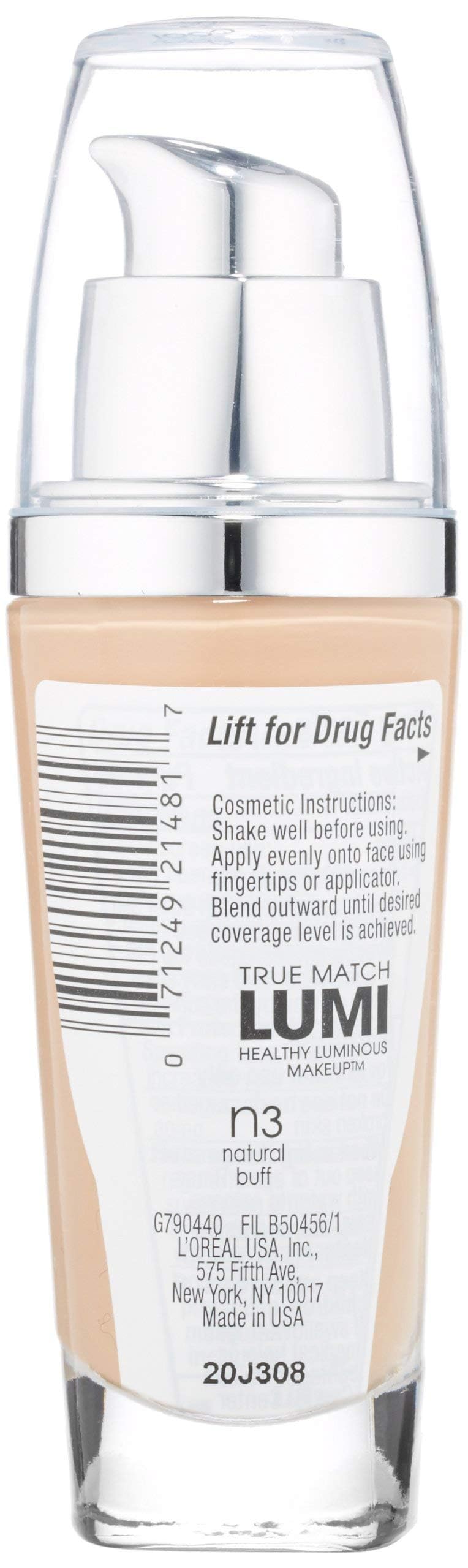 L'Oreal Paris True Match Lumi Healthy Luminous Makeup, Neutral, 1 fl; oz. Beauty & Personal Care L'Oreal Paris