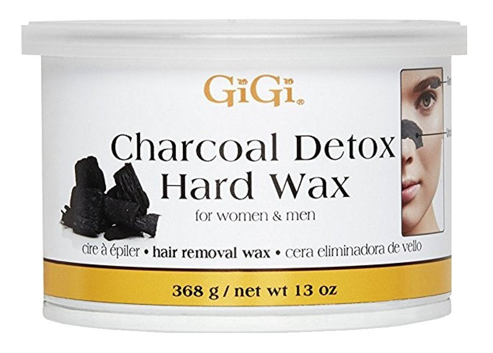 Gigi Tin Charcoal Detox Hard Wax 13 Ounce (384ml) (3 Pack) Beauty and Personal Care A.I.I.-Gigi