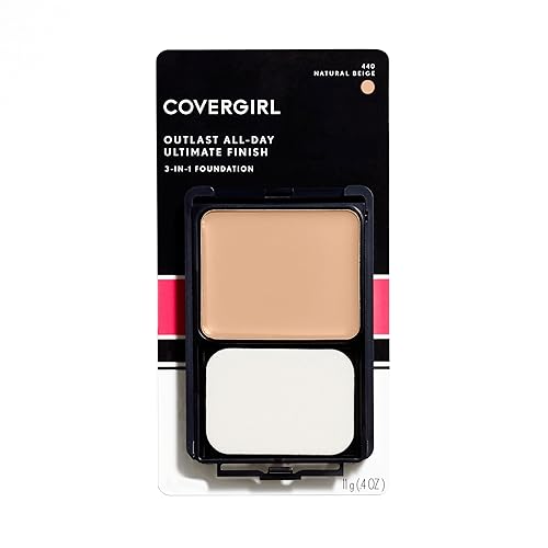 COVERGIRL Outlast All-Day Ultimate Finish Foundation, Natural Beige , 0.4 Ounce (Pack of 1) Beauty & Personal Care COVERGIRL