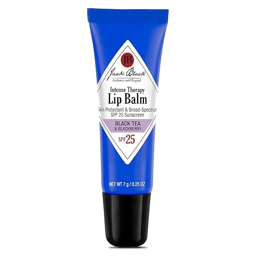 Jack Black Intense Therapy Lip Balm, Black Tea & Blackberry , 0.25 Ounce (Pack of 1) Beauty & Personal Care Jack Black