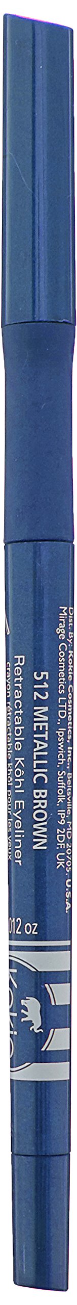 Kokie Cosmetics Retractable Kohl Eyeliner, Metallic Blue, 0.012 Ounce Beauty & Personal Care Kokie