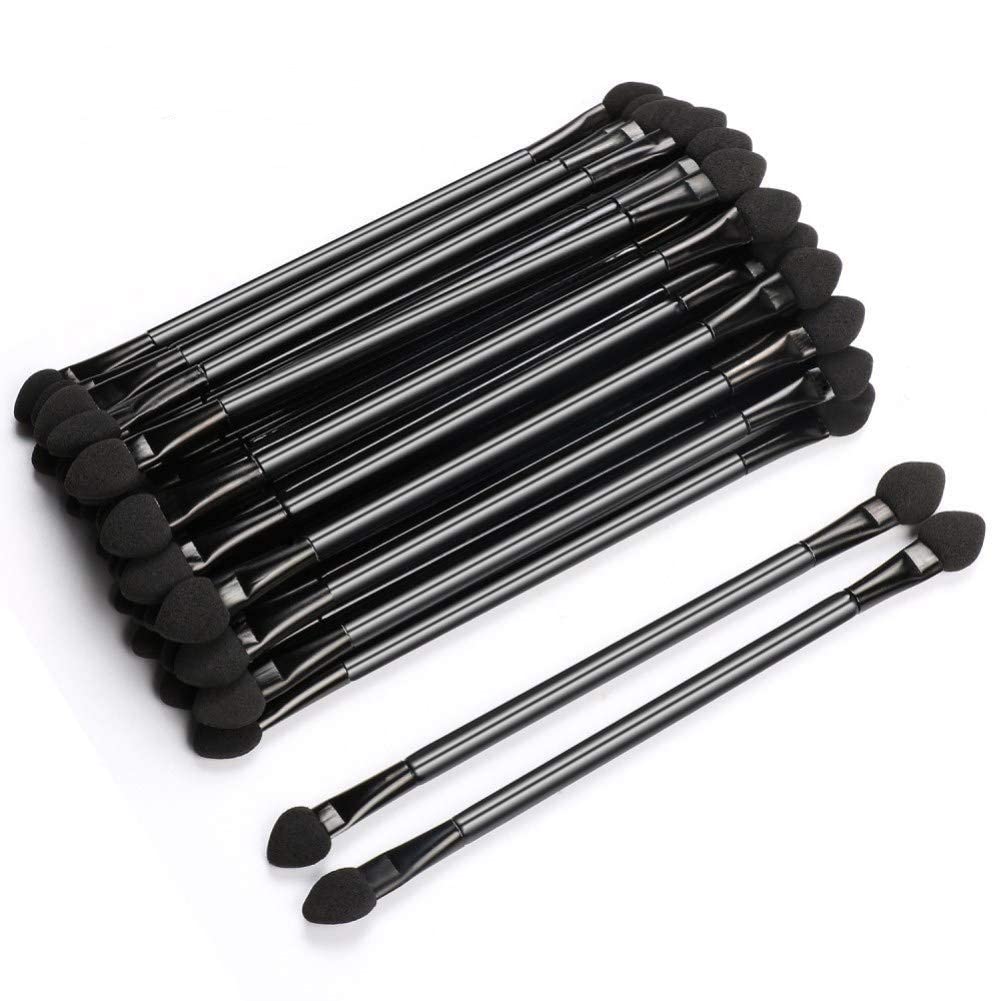 Professional Double Head Eyeshadow Brushes Cosmetic Tool - TygoMall 30 Pcs Disposable Dual Sides Eyeshadow Sponge Brushes Makeup Applicator, with 12 Beauty & Personal Care TYGOMALL