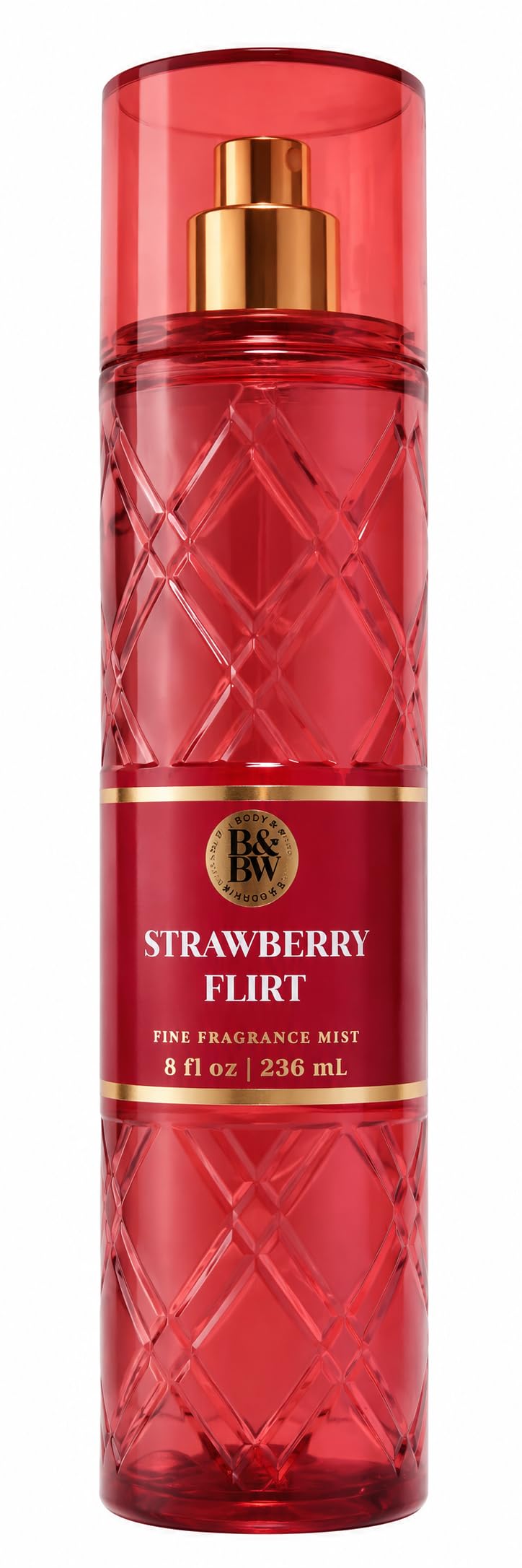 Bath & Body Works Strawberry Flirt Fine Fragrance Mist - Strawberry Jam Cotton Candy Body Spray Beauty & Personal Care Bath & Body Works
