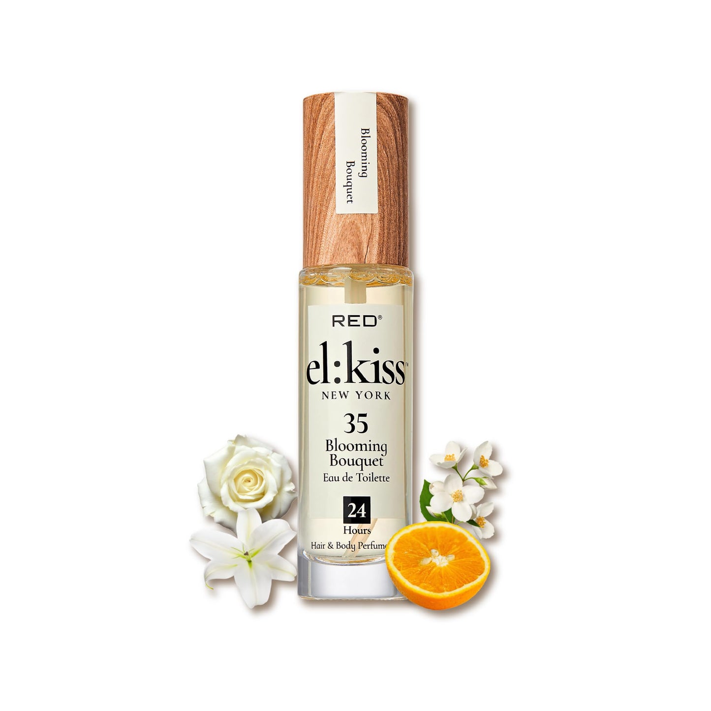 EL:KISS Hair Perfume & Body Mist, Blooming Bouquet Inspired by Miss D. Eau de Toilette 30mL (1.01 Fl Oz), Hydrating & Long-Lasting, Alcohol & Mineral Beauty & Personal Care EL:KISS