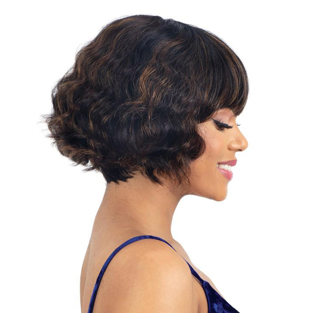 FREE TRESS Naked Brazilian Human Hair Wig - Luca (Color:P4/30)