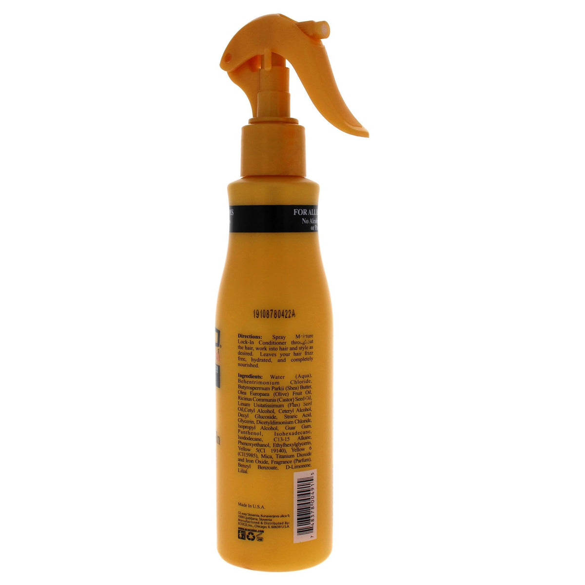 Eco Style Ecoco Ecoplex Moisture Lock-In Conditioner - Black Castor And Flaxseed Oil - Olive Oil And Shea Butter - Soft And Glowing Hair - Hydrating Beauty & Personal Care Eco Style