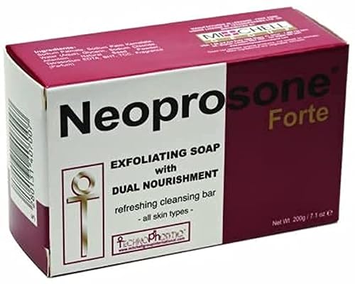 Neoprosone Exfoliating Soap | 7.7 oz / 200 g | Beauty & Personal Care Neoprosone