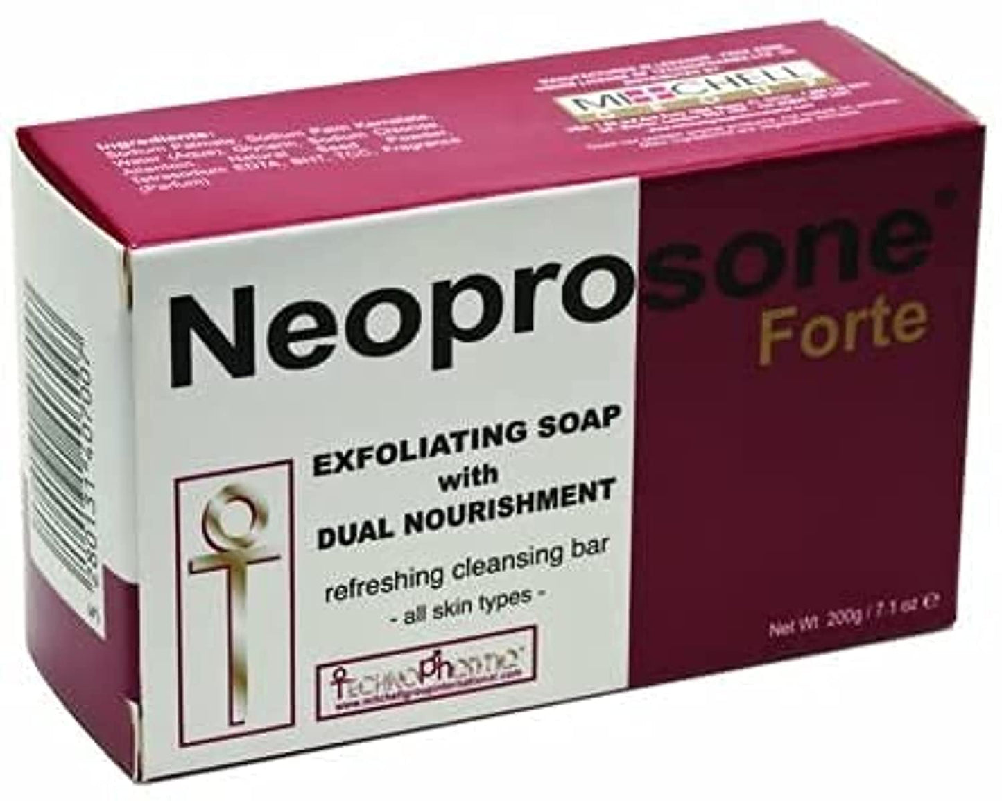 Neoprosone Exfoliating Soap | 7.7 oz / 200 g | Beauty & Personal Care Neoprosone