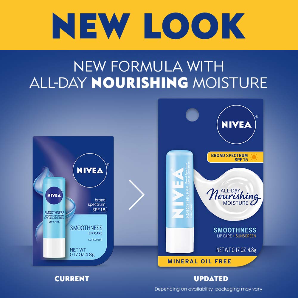 Nivea A Kiss of Smoothness Hydrating Lip Care SPF 15-0.17 oz Beauty & Personal Care NIVEA