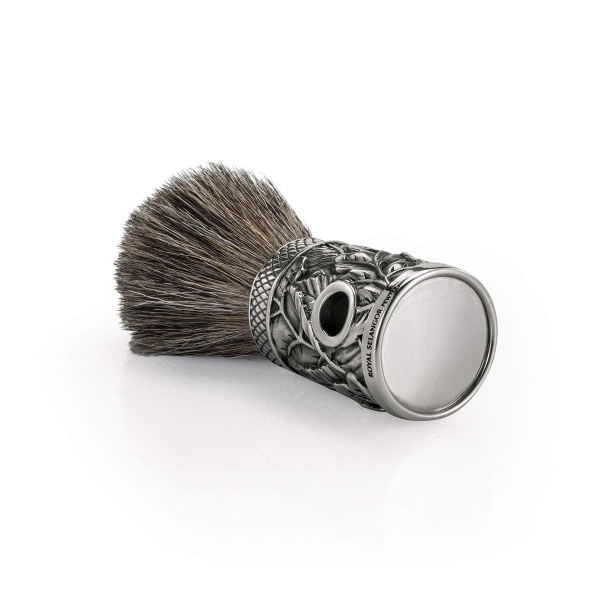 Royal Selangor Hand Finished Men's Accessories Collection Pewter Woodland Shaving Brush Gift Beauty and Personal Care Royal Selangor