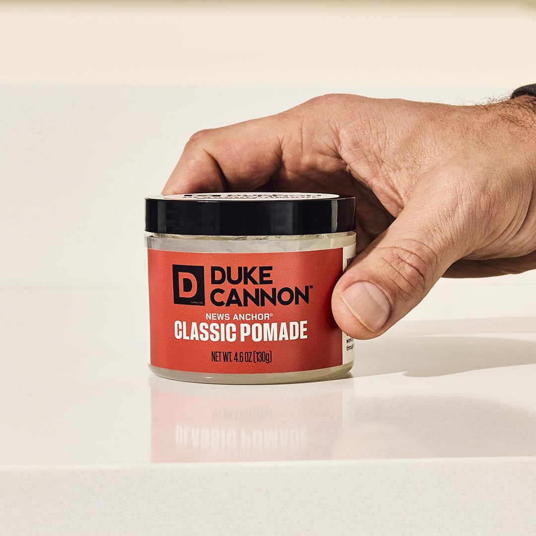 Duke Cannon Supply Co. Flexible - 4.6 oz - Strong Hold, No Shine, Water-Based for Easy Washout, Adds Texture & Volume for Shorter Hairstyles (News Beauty & Personal Care Duke Cannon Supply Co.
