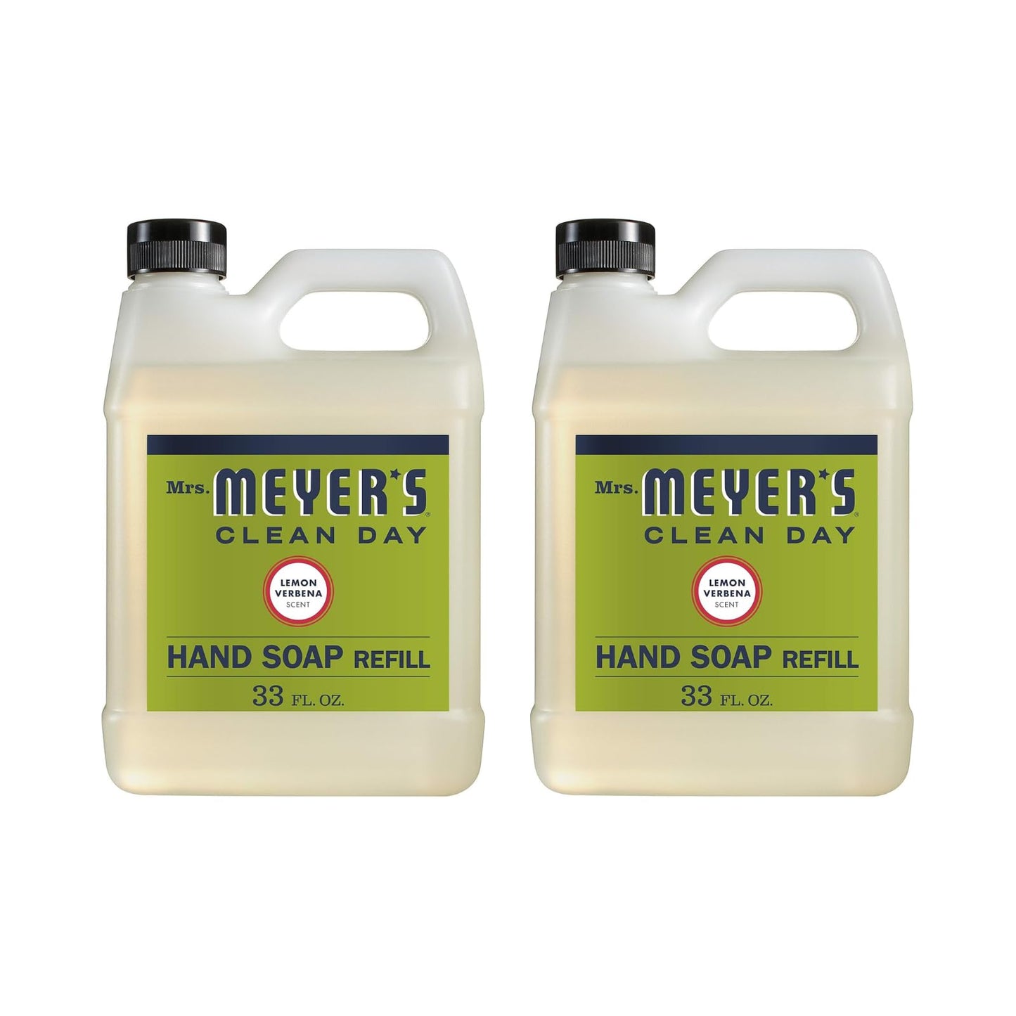 Mrs Meyers Liquid Hand Soap Refill, 33 Oz, Lemon Verbena Scent, Pack Of 2 Beauty & Personal Care Mrs. MEYER'S