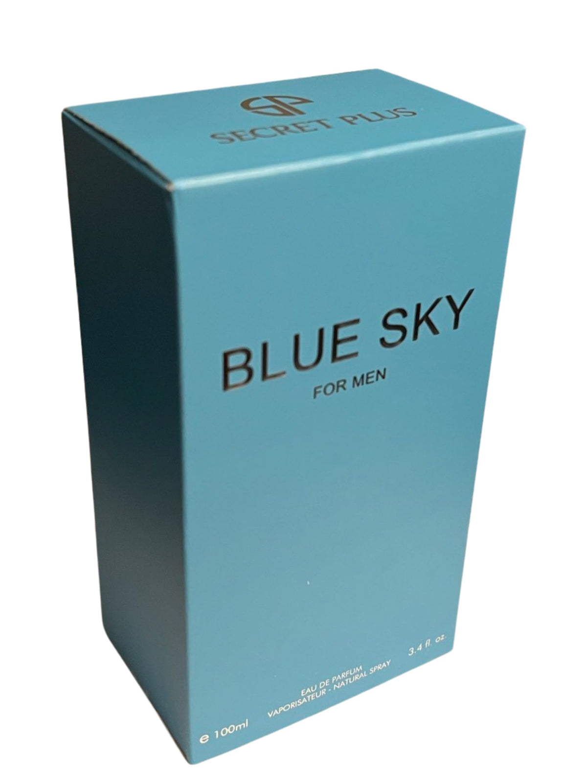 Secret Plus BLUE SKY FOR MEN Eau de Parfum - 3.4 Fl Oz Beauty & Personal Care Secret Plus
