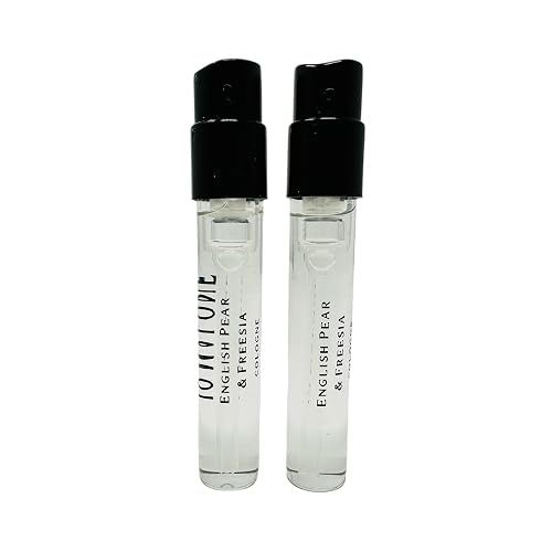 In1mart Lot of 2 J.Malone's English Pear & Freesia Cologne Spray Sample Vial Beauty & Personal Care In1mart