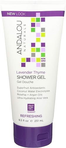 Andalou Naturals Shower Gel Lavender Thyme, 8.5 oz Beauty & Personal Care Andalou Naturals