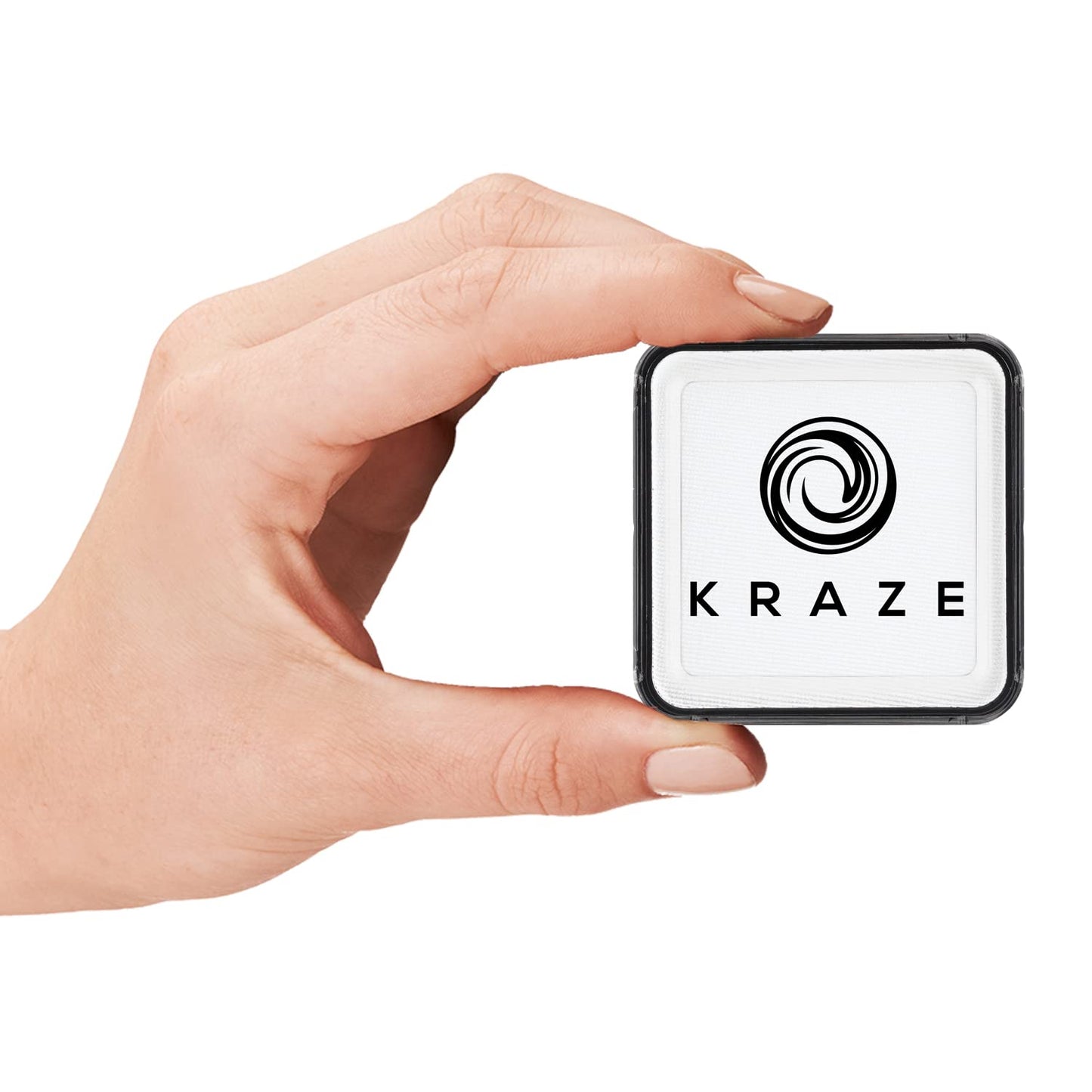 Kraze FX Square - White Face Paint (50 gm) - Hypoallergenic, Non-Toxic, Water Activated Professional Face & Body Painting Makeup Supplies for Adults Beauty & Personal Care Kraze FX