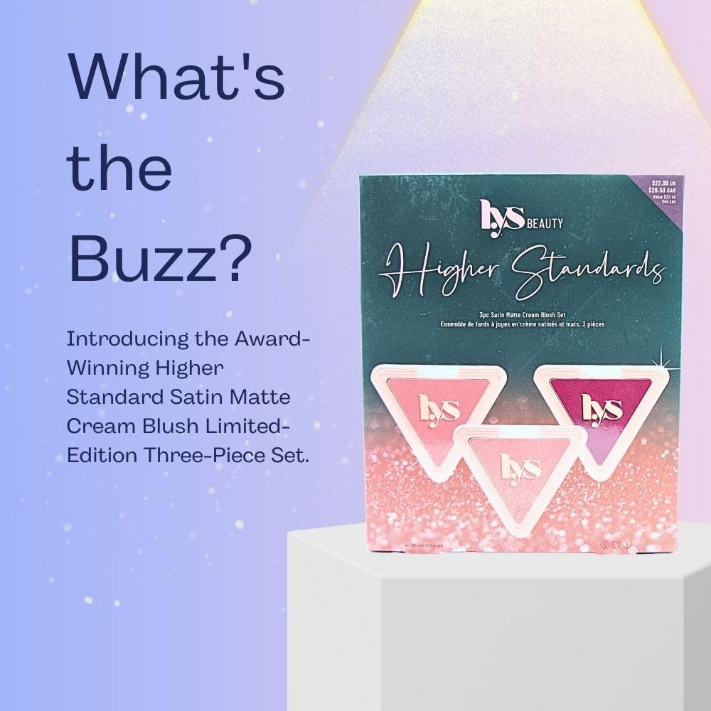 LYS Beauty Mini Higher Standard Deluxe Cream Blush Trio Beauty & Personal Care LYS Beauty