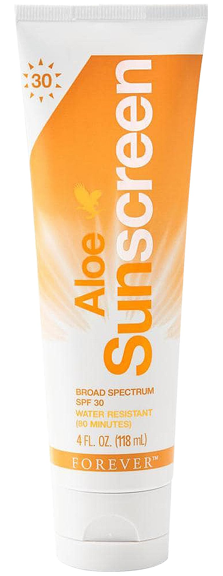 Forever Living - Aloe Sunscreen SPF 30 - with Aloe Vera, Water-Resistant Broad Spectrum UVA and UVB Defense, 4 fl oz Beauty & Personal Care Forever Living Products